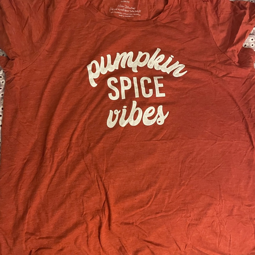 Pumpkin Spice Vibes T-Shirt 3x